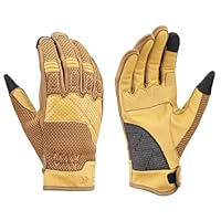Amazon | デイトナ(Daytona) バイク グローブ 夏 メッシュ 革(ヤギ革